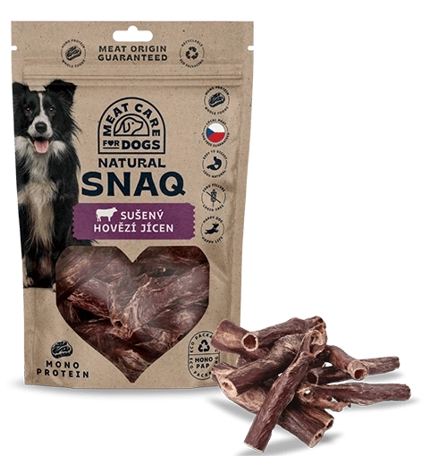 Dog Snaq sušený hovädzí pažerák pre psy 100 g