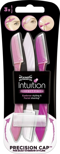 Wilkinson Intuition Perfect Finish tvarovacie holítko na obočie 3 ks