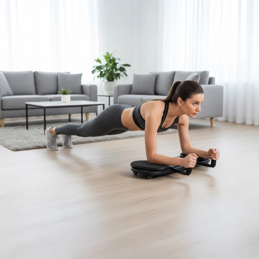 Core tréning s klzom a stabilnou oporou