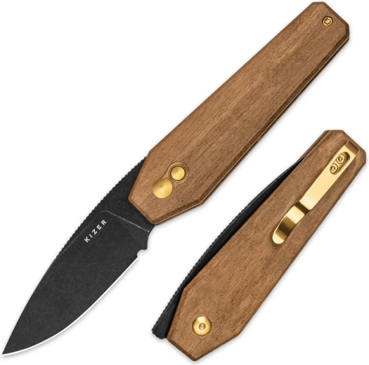 Button lock, front flipper a vreckový klip pre EDC