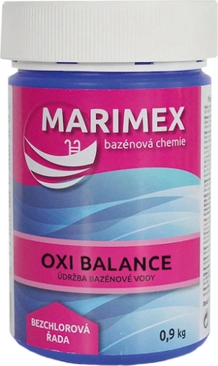 Marimex Oxi Balance bezchlórový prípravok na ošetrenie bazénovej vody 0,9 kg