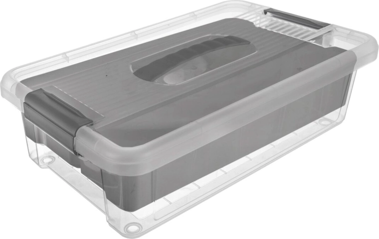 Úložný box UH MULTI Stormax obdĺžnik 6 l so sivou vložkou