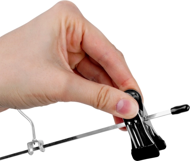 Nastaviteľné klipsy pre rôzne typy odevov