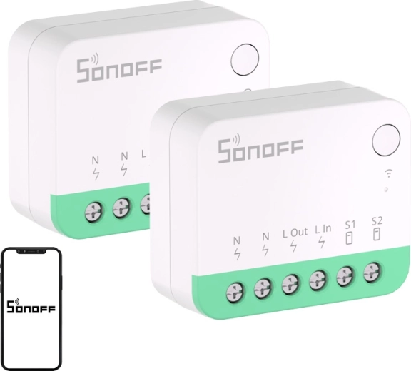 Sonoff MINIR4M Extreme Matter Wi‑Fi spínač (2 ks)