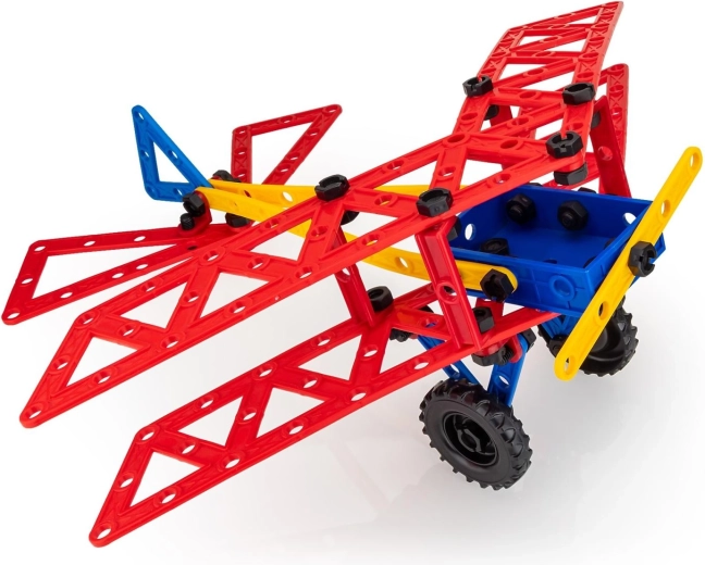 Kreatívne modely: dvojplošník, vozidlá aj lode