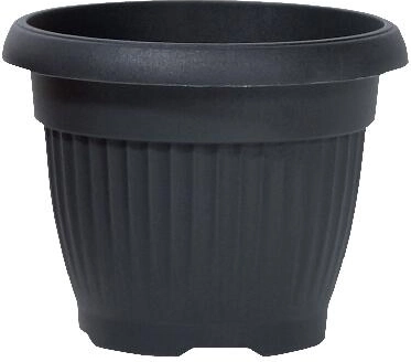 Kvetináč Nova 35 cm antracitový plastový