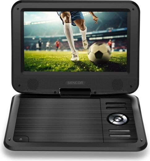 Prenosný DVD prehrávač Sencor s 10" otočným LCD displejom