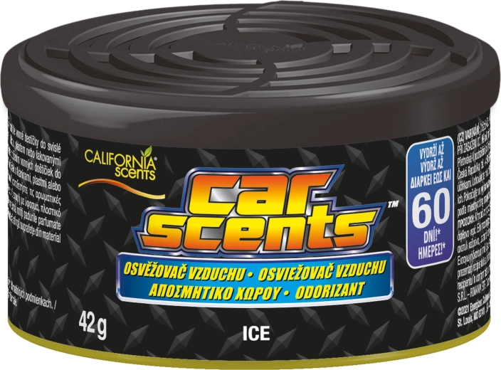 California Scents Ice – vôňa do auta v plechovke