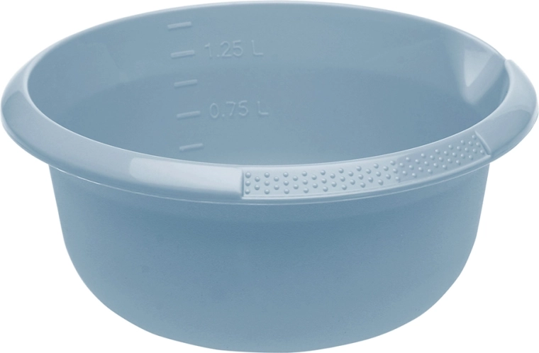 Okrúhla miska s výlevkou Nordic Blue 20 cm 1,5 l