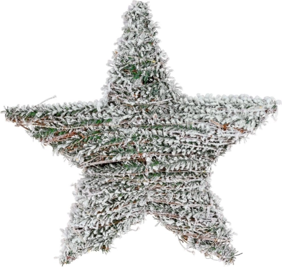 Autentický zasnežený vzhľad