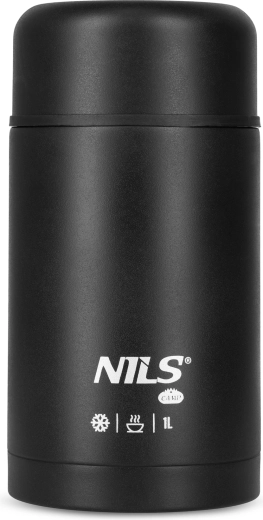 Termoska na jedlo NILS Camp 1000 ml čierna
