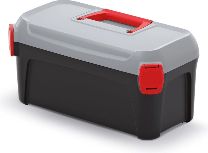 Plastový kufor na náradie SMART 24 l s ergonomickou rukoväťou