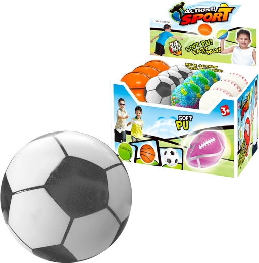 Loptička Sport 7 cm – mäkká penová lopta pre deti