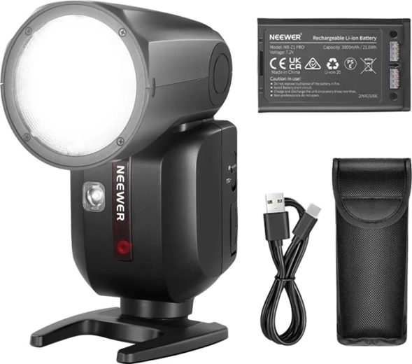Batéria s dlhou výdržou a LED modelovacie svetlo