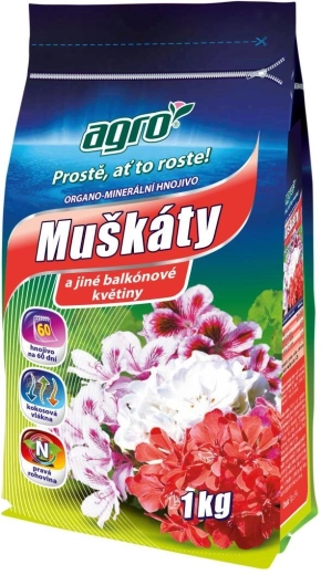 Hnojivo na muškáty OM 1 kg
