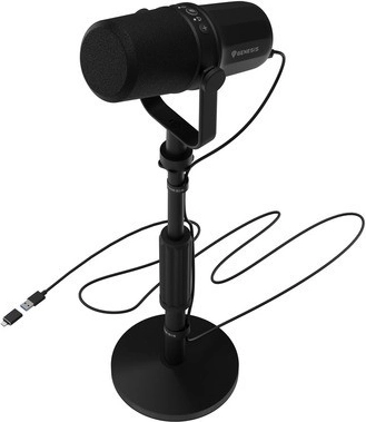 Genesis Radium 750D dynamický herný mikrofón USB/XLR so stolovým statívom