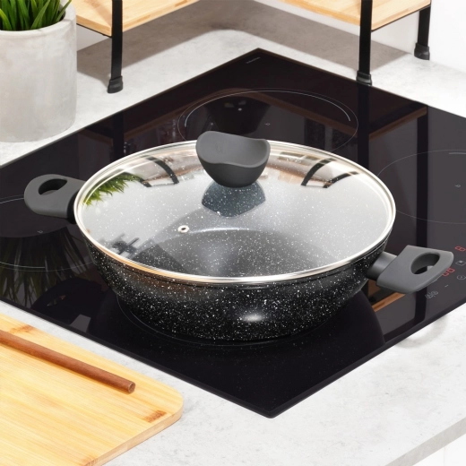 Nepriľnavý granitový povrch pre zdravé varenie