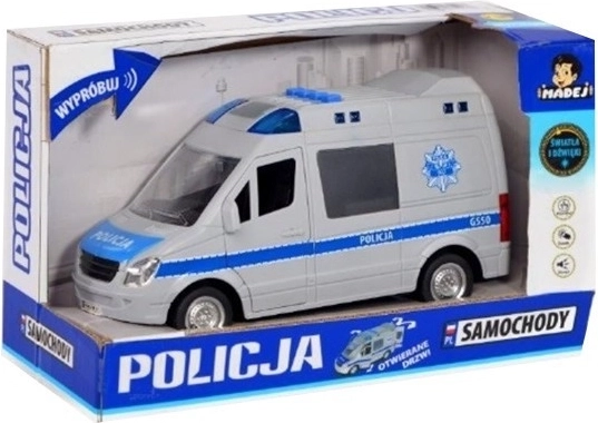 Policajné auto so svetlami a zvukmi 1:16