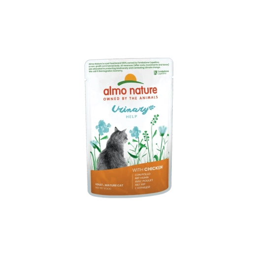 Almo Nature Urinary Help kuracia kapsička pre mačky 70 g