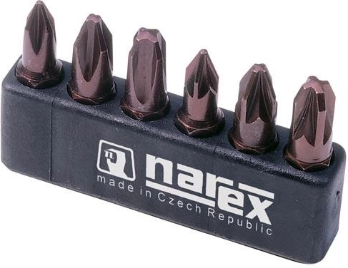 Sada bit nadstavcov 1/4" – 6‑dielna, šesťhranné, PH a PZ