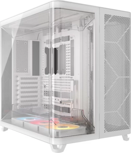 PC skrinka AIR 5400 RS-R ARGB Mid Tower biela