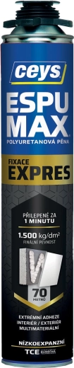 Montážna nízkoexpanzná pištoľová pena 750 ml ESPUMAX EXPRESS CEYS
