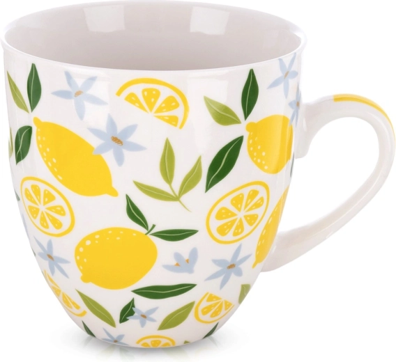 Porcelánový hrnček s citrónmi XXL 1 l