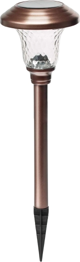 Solárne záhradné zapichovacie lampy 42 cm, sada 6 ks