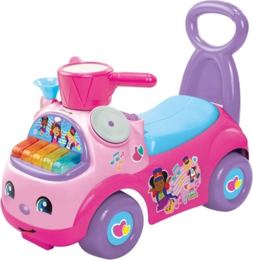 Fisher-Price odrážadlo Hudobná prehliadka – ružové