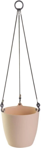 Závesný kvetináč Ariella 21 cm ružový