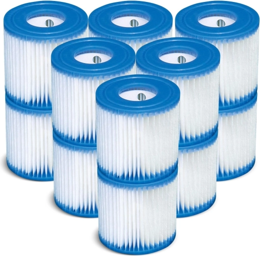 Filtre do vírivky typu S1 INTEX – sada 12 ks
