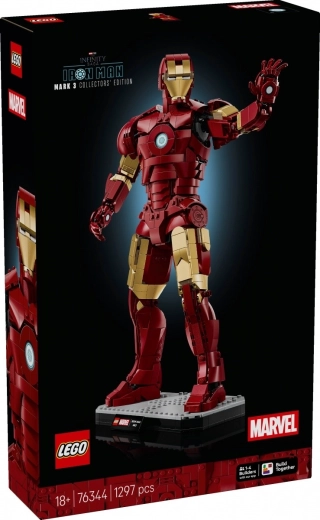 Stavebnica Marvel Iron Man Mark 3 – zberateľská edícia