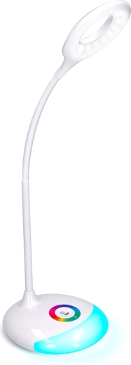 Solight nabíjacia LED stolná lampička 5 W s RGB podsvietením