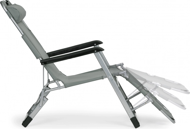 Polohovateľná opierka nôh a podhlavník