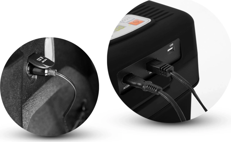 Inteligentné napájanie 12 V aj 230 V + USB na nabíjanie