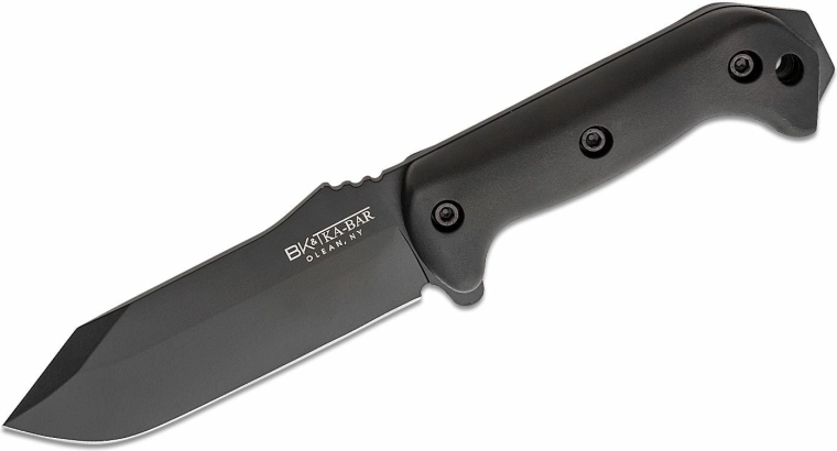 KA-BAR Becker Crewman outdoorový nôž 14 cm, čierny, Zytel, nylonové puzdro