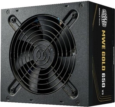 Zdroj Cooler Master MWE Gold V3 650W ATX 3.1 80 Plus, nemodulárny