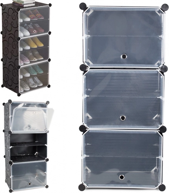 Modulárne police na topánky