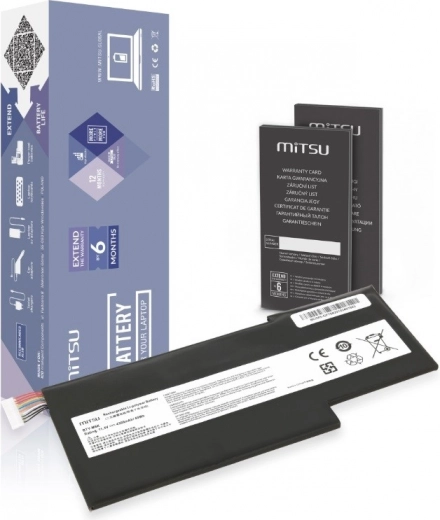 Batéria Mitsu pre notebooky MSI GS63VR, GS73 a GF75