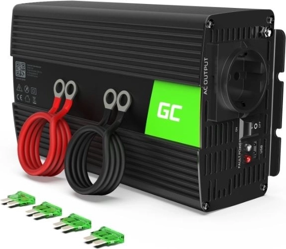 Ladič 12V/230V 1000W/2000W čistý sínus