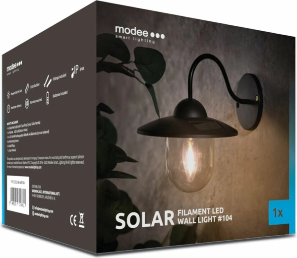 Modee Smart Lighting solárna nástenná lampa 104