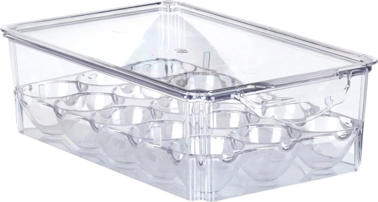 Priehľadné veko pre čistotu a stohovanie