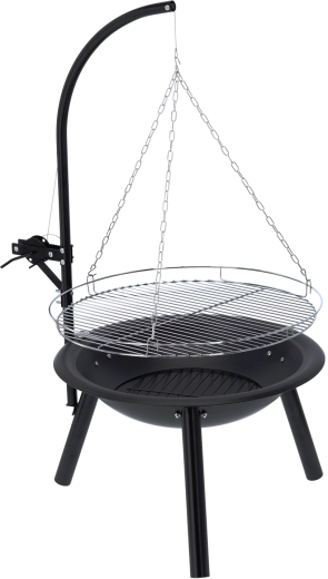 Priestranný chrómovaný rošt 50 cm