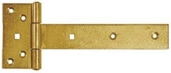 Záves bránkový žlto pozinkovaný 300 × 45 × 90 × 35 × 3 mm