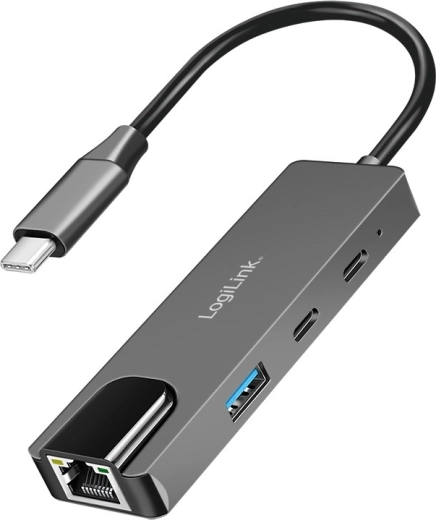 USB-C hub 3.2 Gen 1 s 3 portami a 2,5G Gigabit Ethernetom