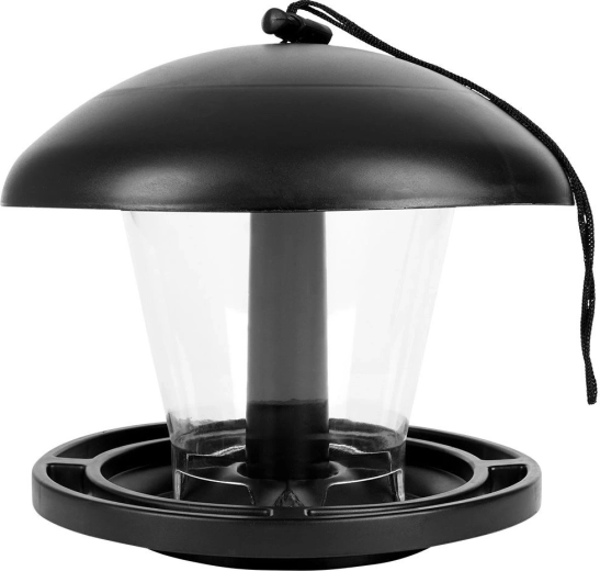 Priehľadný zásobník pre rýchlu kontrolu krmiva