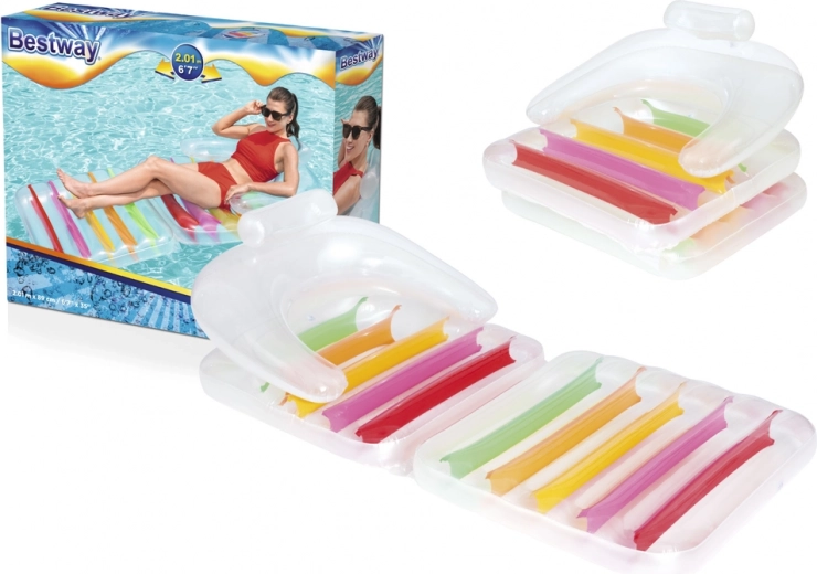 bestway nafukovacie lehátko s opierkou 2v1