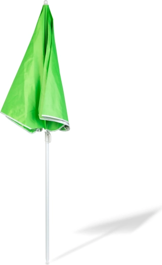 Veľký záhradný slnečník 155 × Ø135 cm zelený