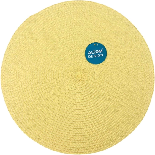 Altom design okrúhle prestieranie z polypropylénu 38 cm LEMON