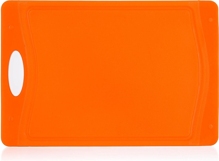 Plastové krájacie doska Culinaria Duo 29 × 19,5 cm oranžové